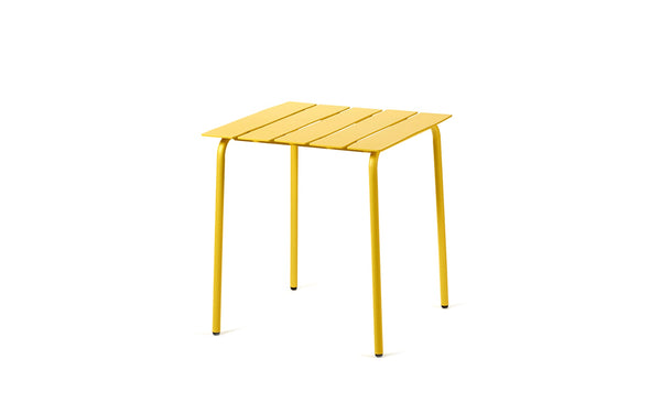 Outdoor side online table yellow