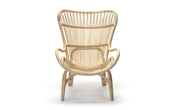 Tall back online rattan chair