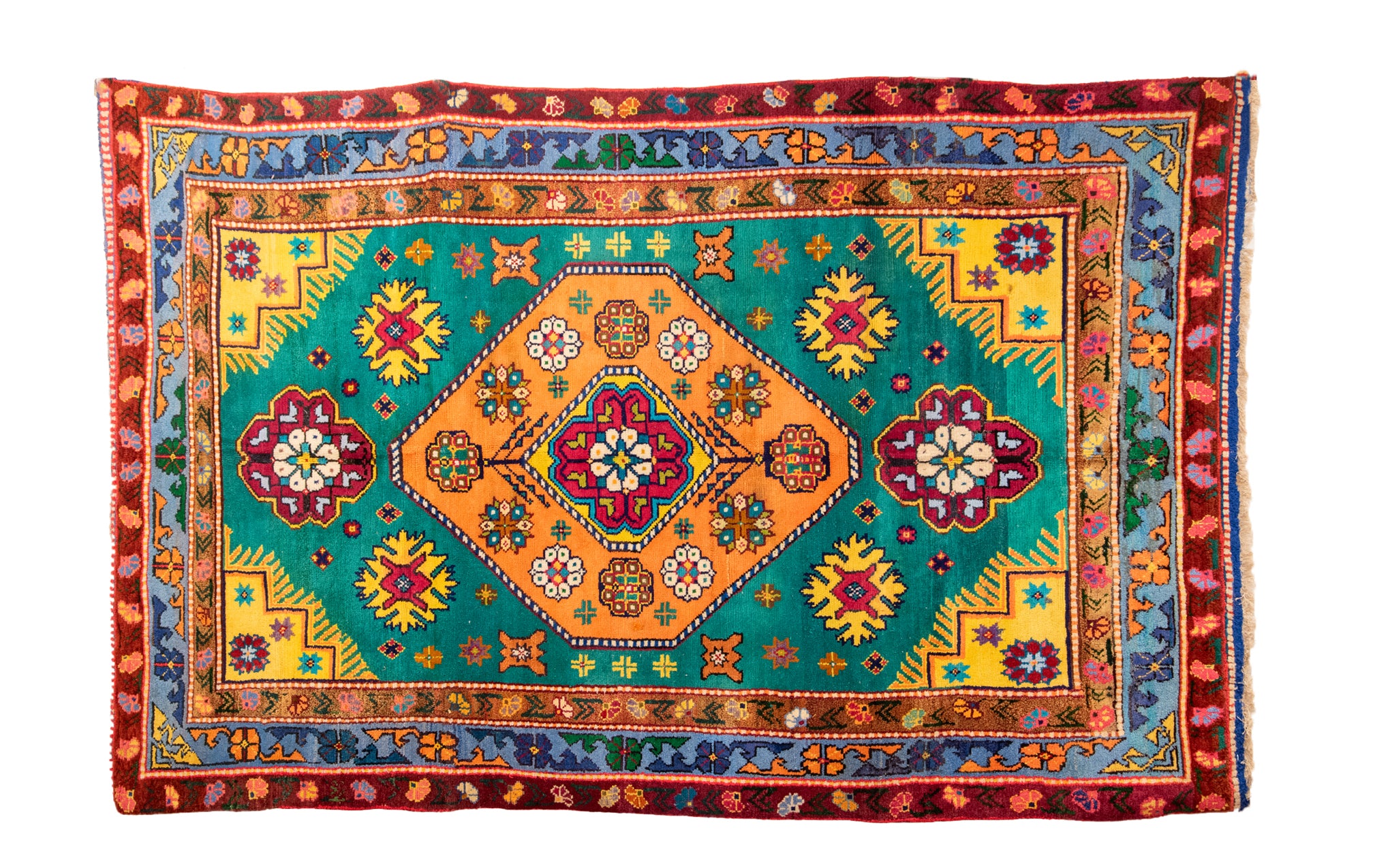 Vintage Uzbek rug