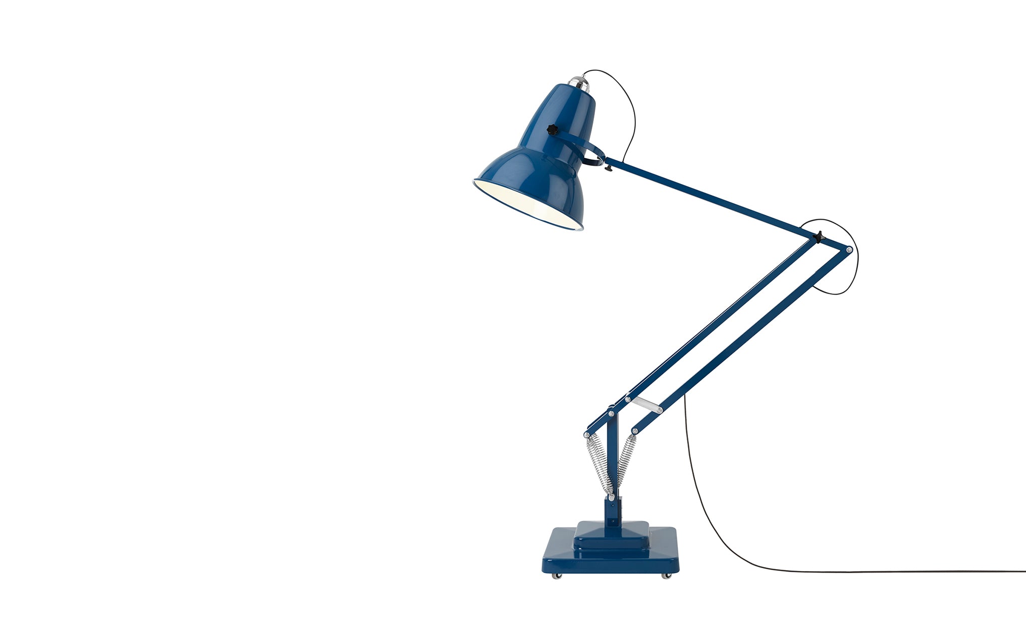 Giant anglepoise shop lamp outdoor