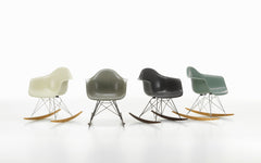 Fibreglass RAR rocking armchair by Charles Ray Eames for Vitra SCP