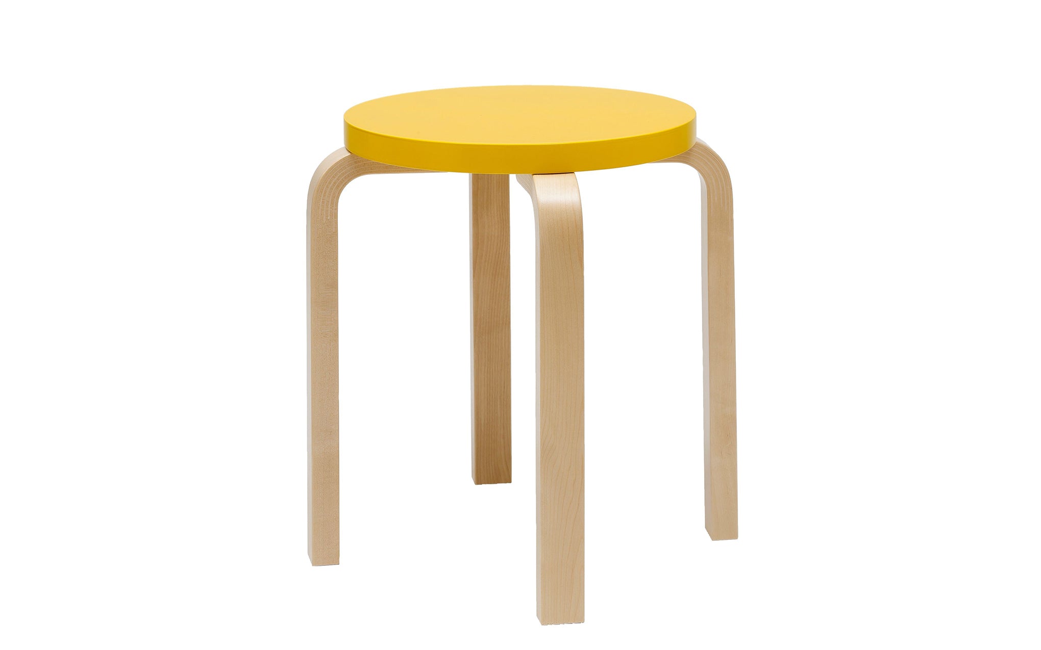 Stool E60 - 4 legs by Alvar Aalto for Artek | SCP