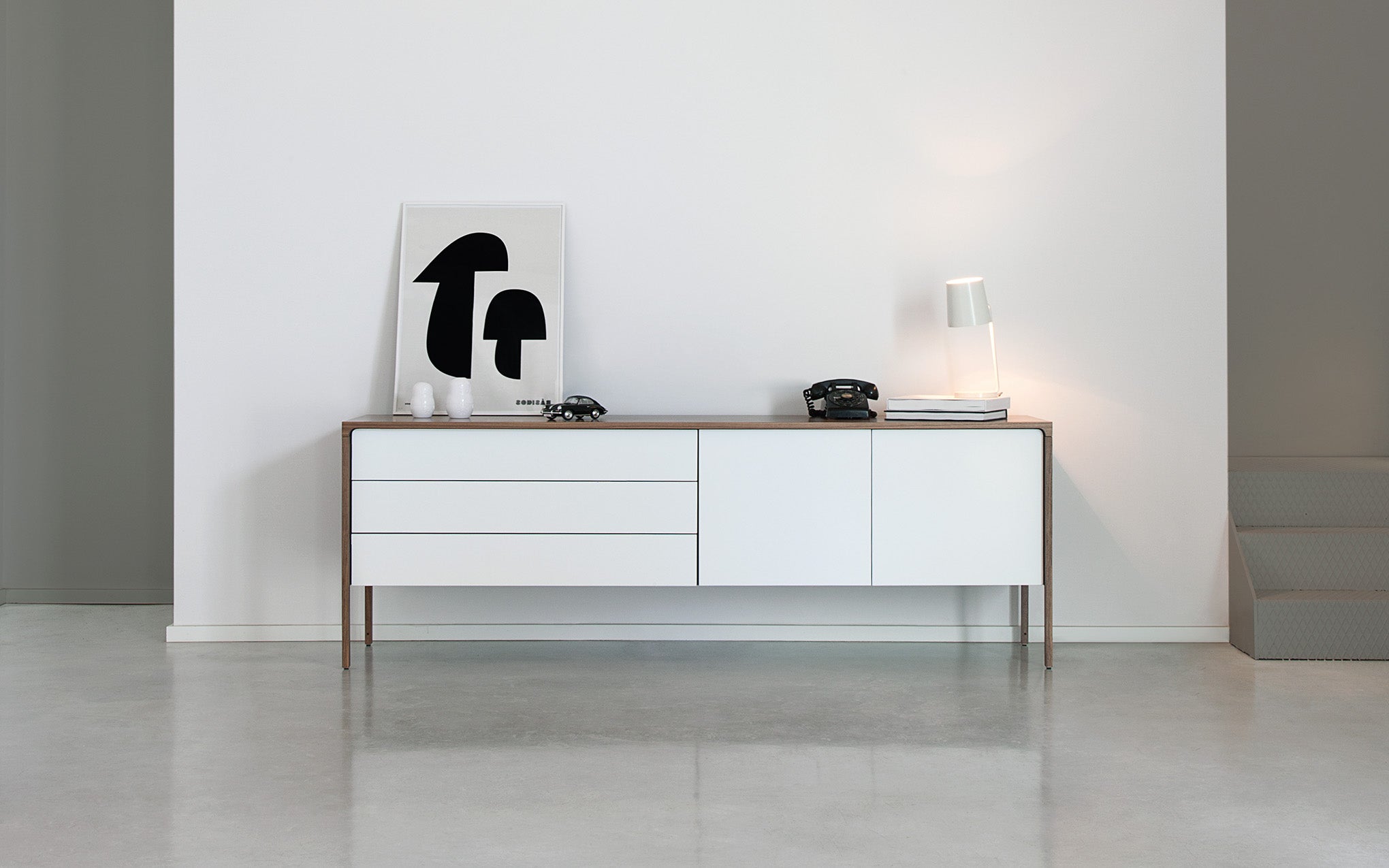 Tactile sideboard by Terence Woodgate for Punt | SCP