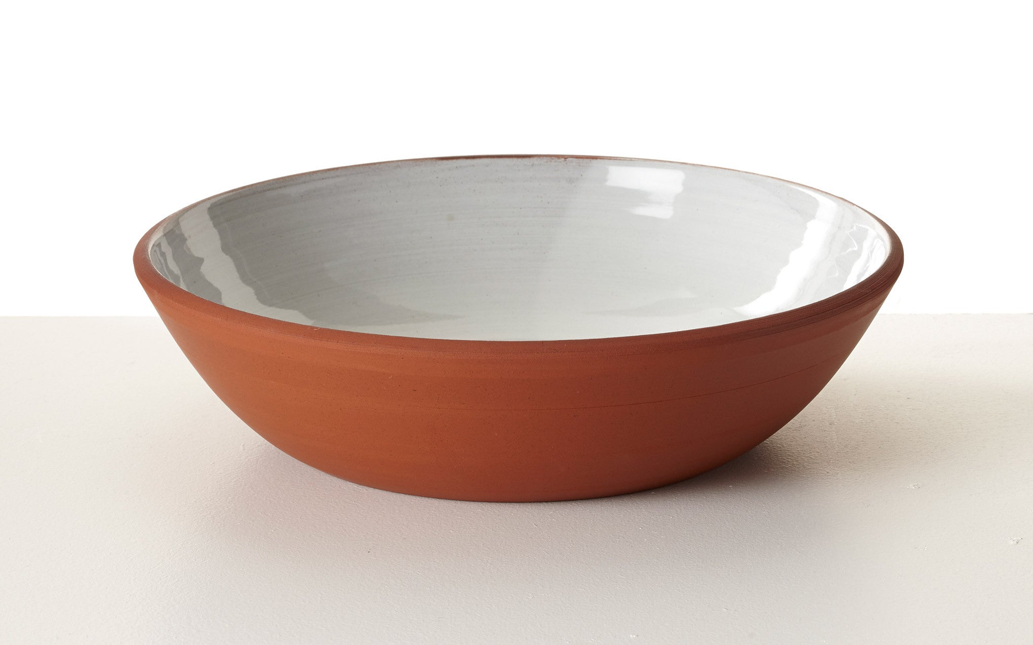 Terracotta bowl BY Reiko Kaneko for SCP