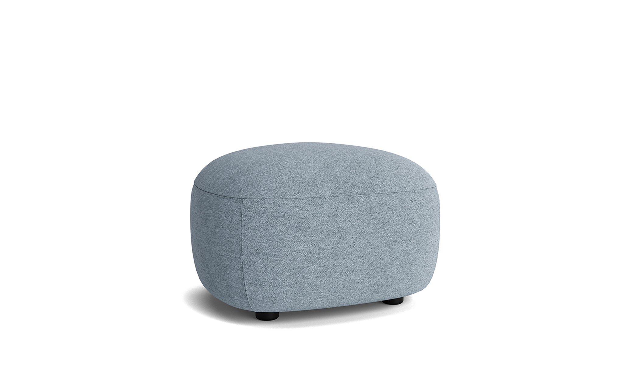 Big grey store ottoman